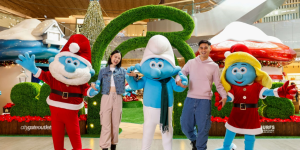 东荟城名店仓联乘蓝精灵打造「Smurfs Up Christmas」圣诞活动